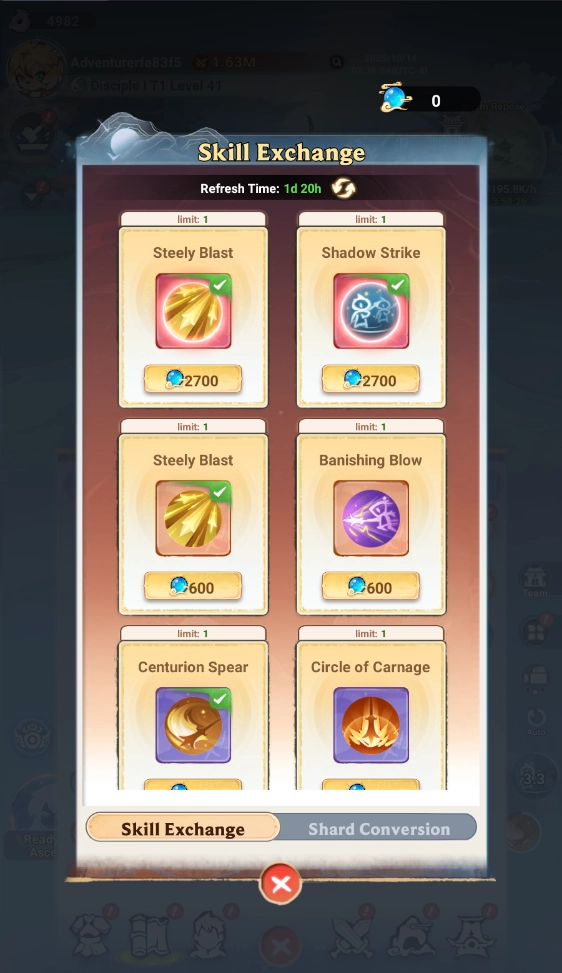 Skill Exchange Skill Exchange