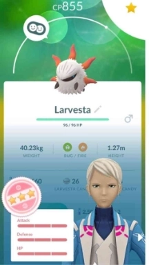 Larvesta and Volcarona