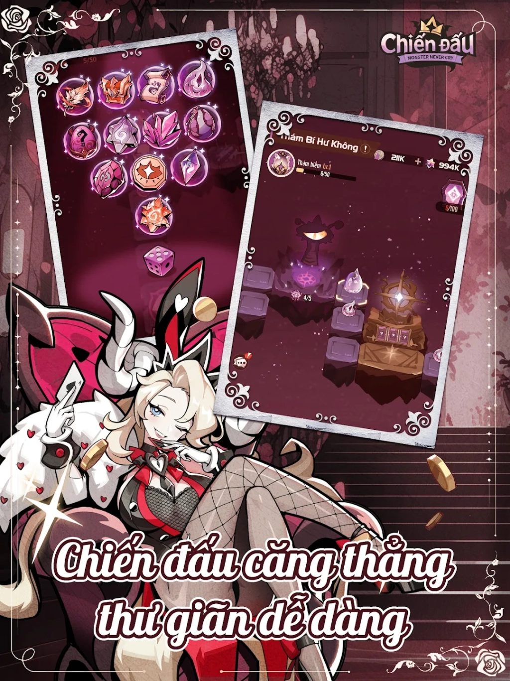 Full bộ code Monster Never Cry - Chiến Đấu - Hướng dẫn cách nhập chi tiết