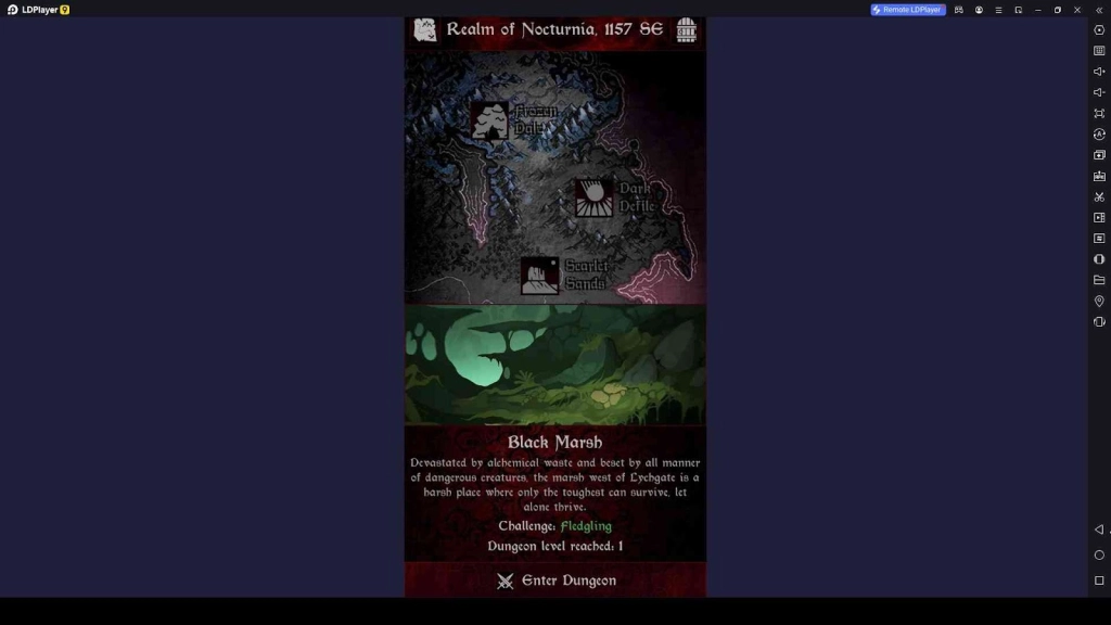 Challenge Dungeons in the World Map Challenge Dungeons in the World Map