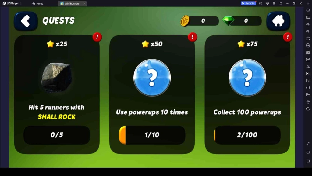 Go for Quests Go for Quests