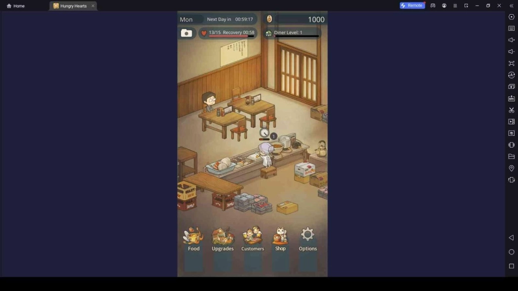 Getting Started in Hungry Hearts Diner Getting Started in Hungry Hearts Diner