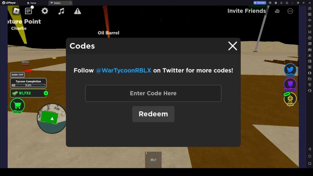 Roblox War Tycoon Codes: Claim Free Rewards to Conquer the Opposition - 2025 March
