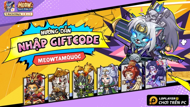 Meow: Sen ơi Đừng Sợ - Tổng hợp giftcode tân thủ và hướng dẫn cách nhập