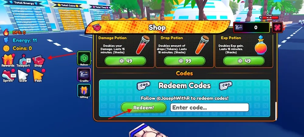 Roblox Anime Eternal แจก Code (กุมภาพันธ์ 2026) อัปเดตเรื่อยๆ