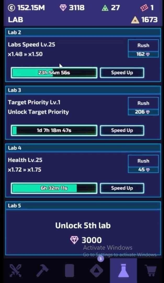 Unlocking Lab Slots: Your First Investment