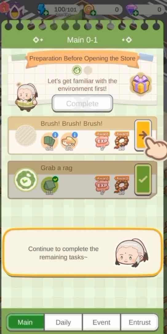 Main Tasks