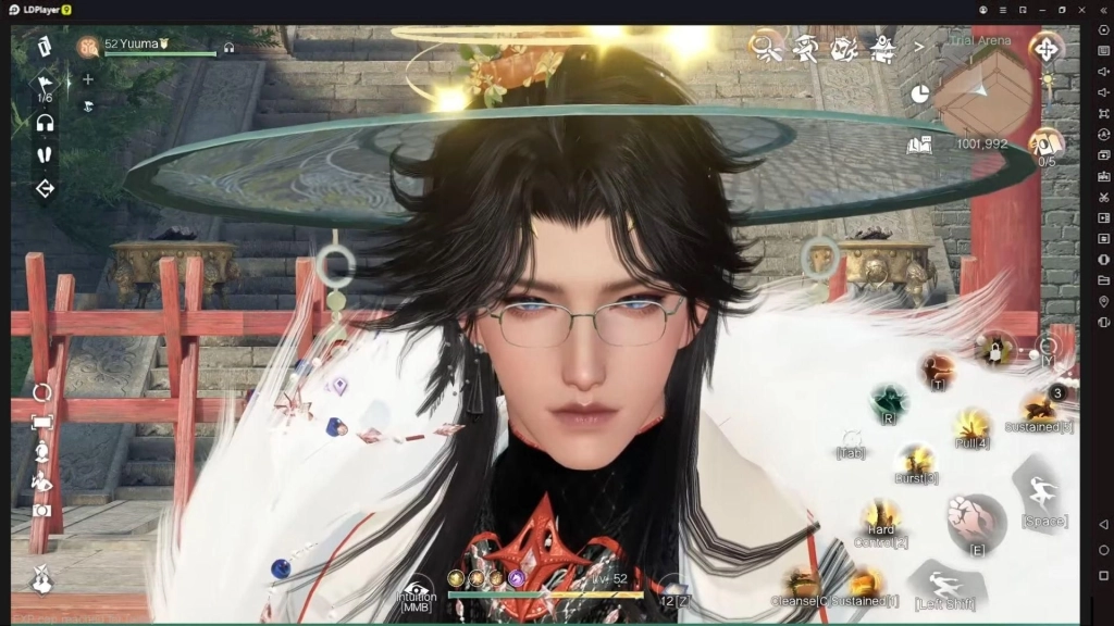 tampilan karakter Ironclad Sword of Justice.