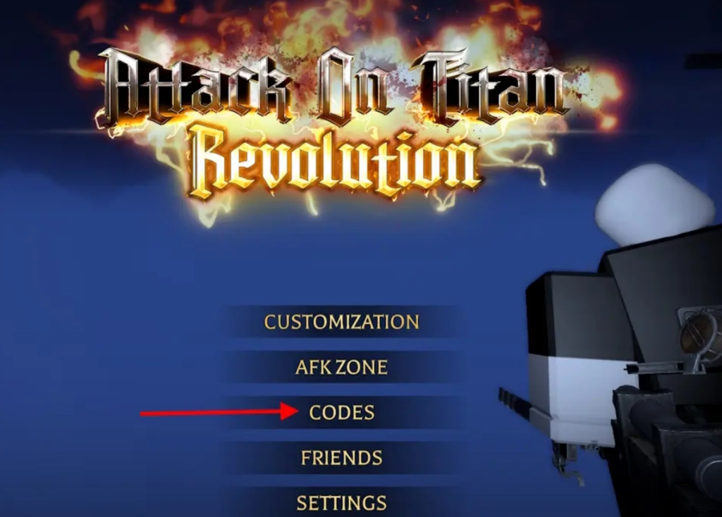 Attack on Titan Revolution (Roblox) — Códigos de regalo nuevos 2025