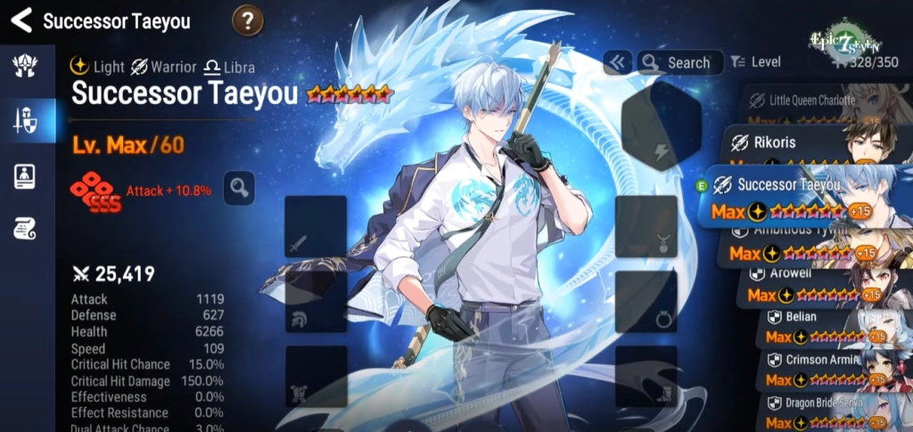 Epic Seven Successor Taeyou Build Guide 7