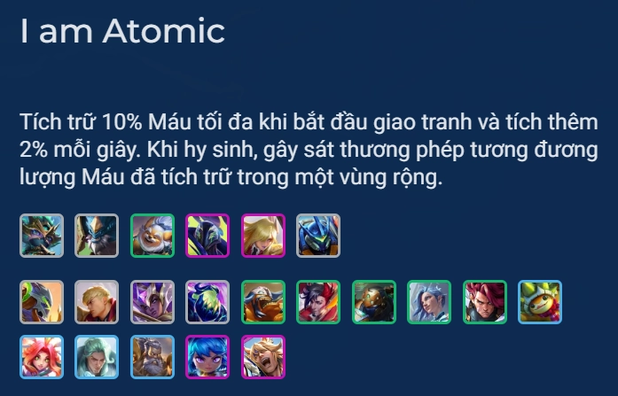 Đấu Trường Chân Lý: Giáo Án Đội Hình Zac I am Atomic ĐTCL Mùa 15