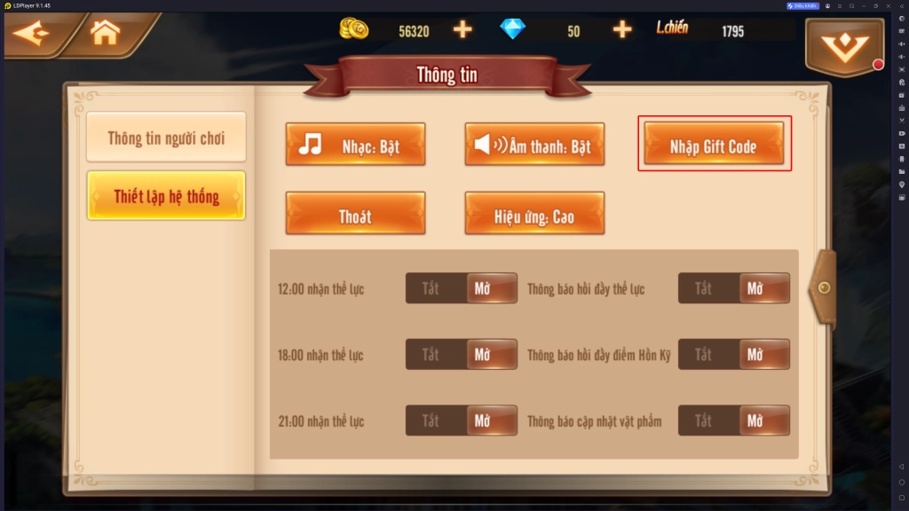 Full bộ code Đại Lục Hồn Sư - Hướng dẫn cách nhập chi tiết