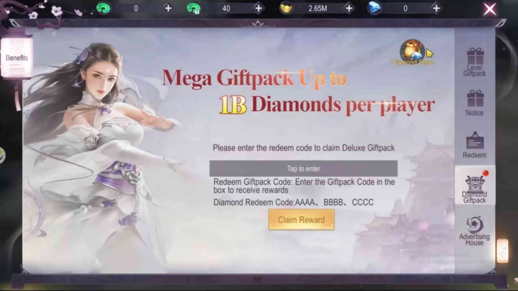 How to Redeem Codes in The Ninth Relic