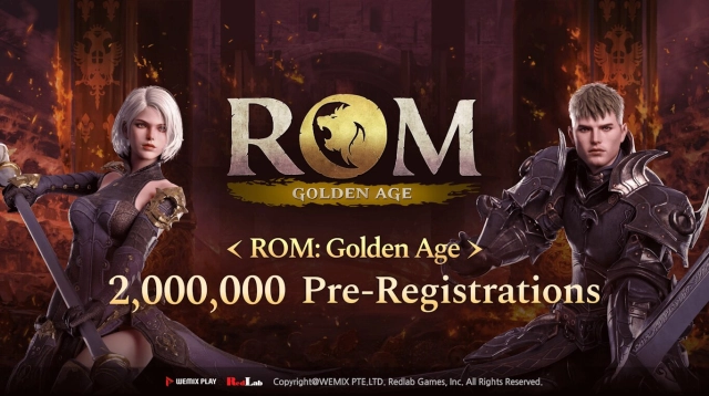 위메이드, 웹3 MMORPG ‘롬: 골든 에이지’ 사전예약자 200만 명 돌파