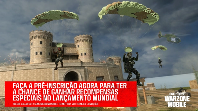 Verdansk está de volta com o pré-registro de Call of Duty: Warzone Mobile!
