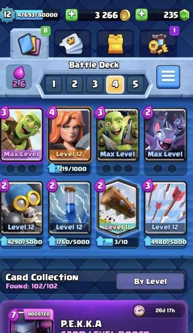 Goblin Barrel Bait + Balloon Air Bait Deck Goblin Barrel Bait + Balloon Air Bait Deck