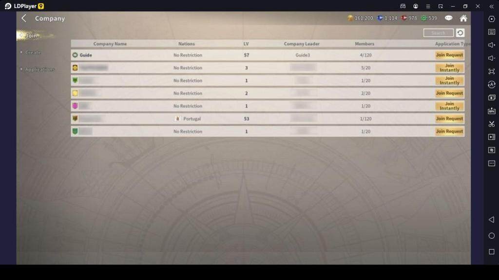 Uncharted Waters Origin Company Focus
