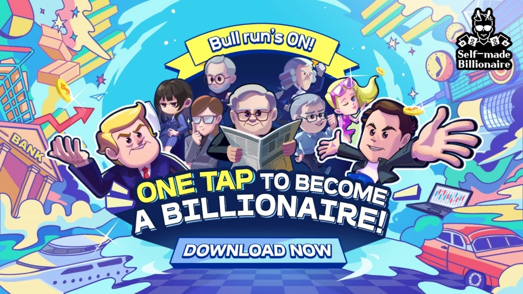 MARBLEX年度首款遊戲  《Self-made Billionaire: Stock Game》登場