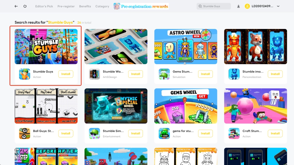 How to Play Stumble Guys on PC with LDPlayer 9 in 2024