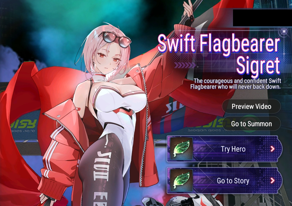 Swift Flagbearer Sigret