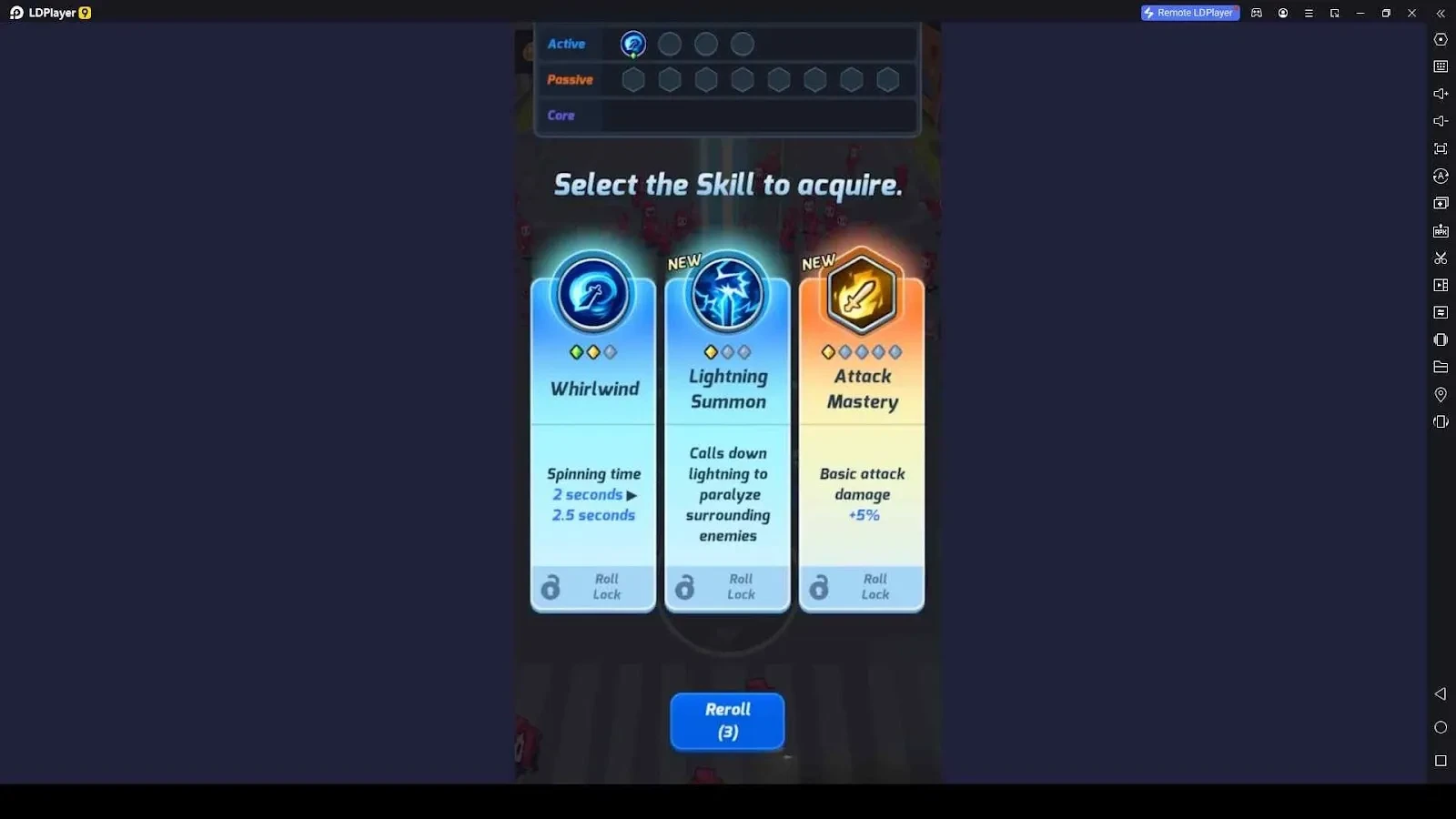 Choose to Acquire the Best Skills