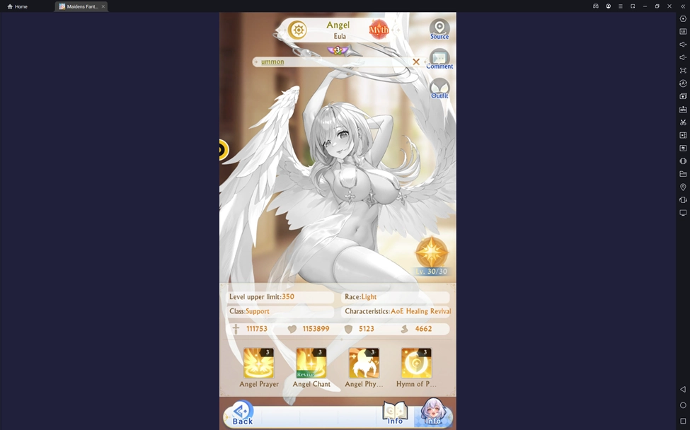 Maidens Fantasy: Idle RPG  — Guía de Personajes
