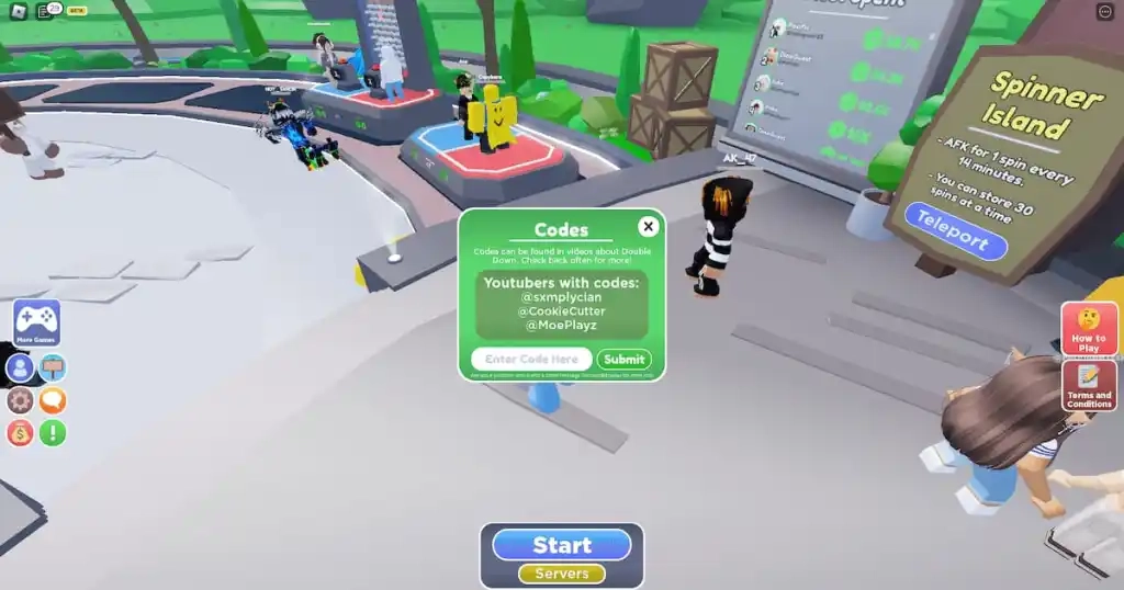 Redeeming Process for the Double Down Codes