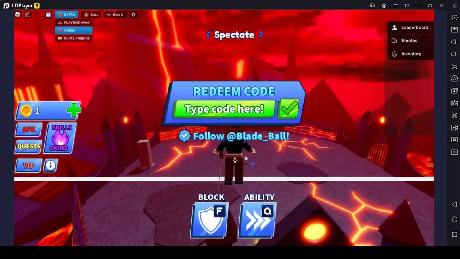 Blade Ball Codes