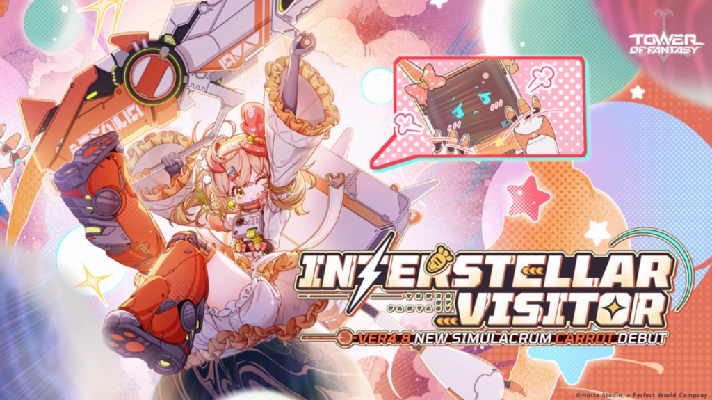 Tower of Fantasy Version 4.8 "Interstellar Visitor" Launches! Embark on a Stellar Journey with New Simulacrum "Carrot"