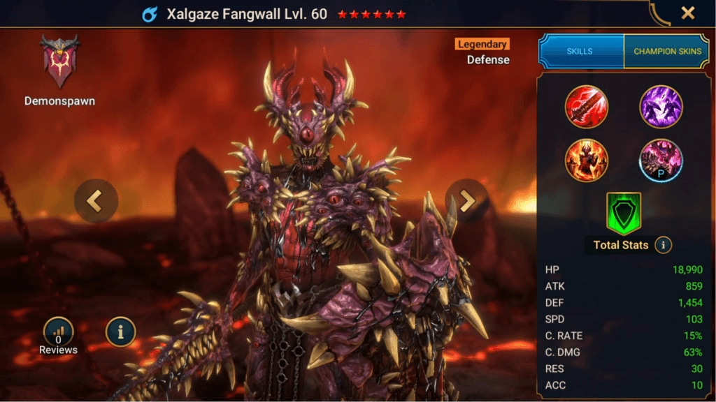 Xalgaze Fangwall