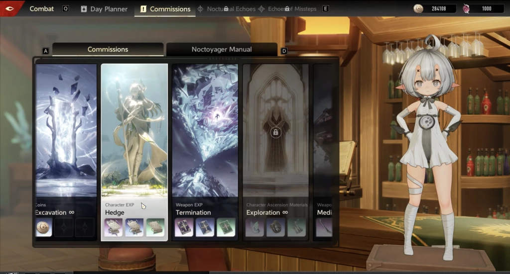 Commissions Tasks in Dungeons 