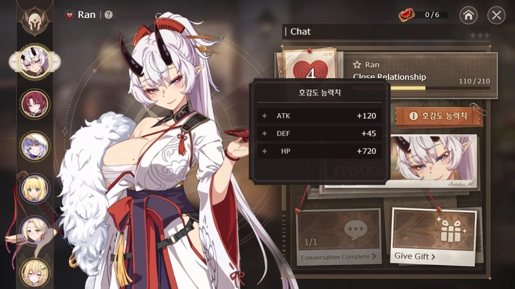 Lost Sword Ran Best Stats