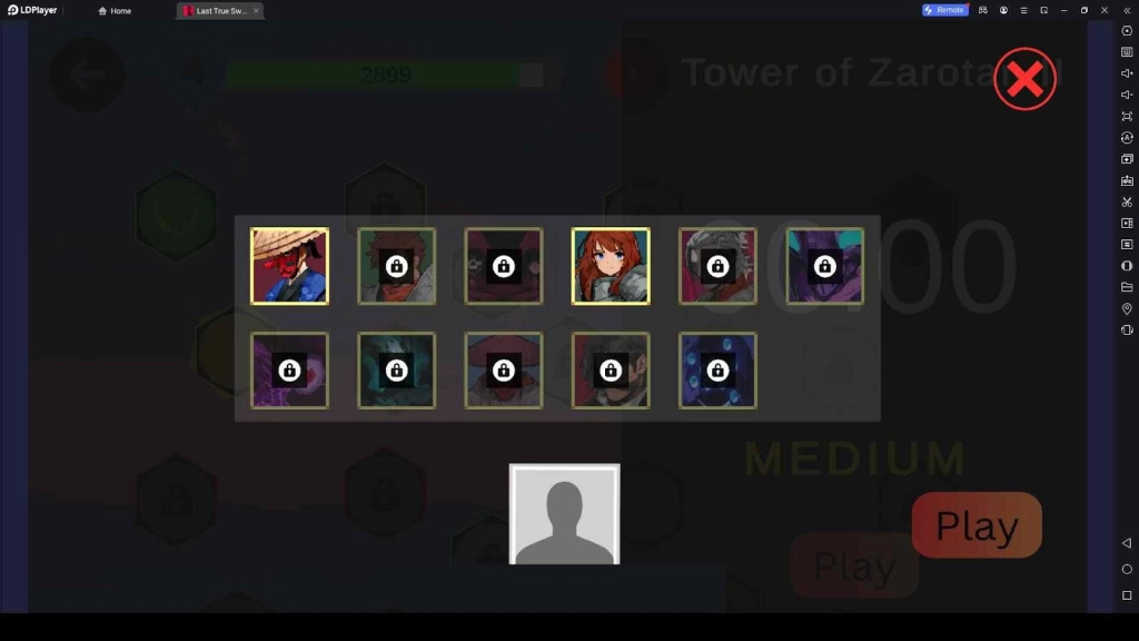 Unlock Strong Characters in Last True Sword