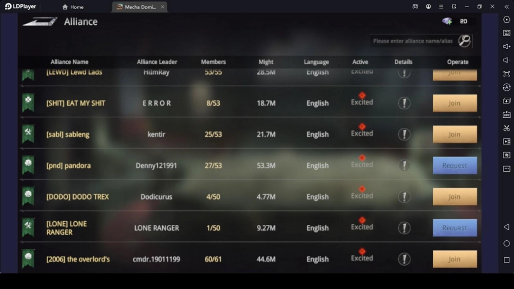 Join an Alliance in Mecha Domination: Rampage Join an Alliance in Mecha Domination: Rampage