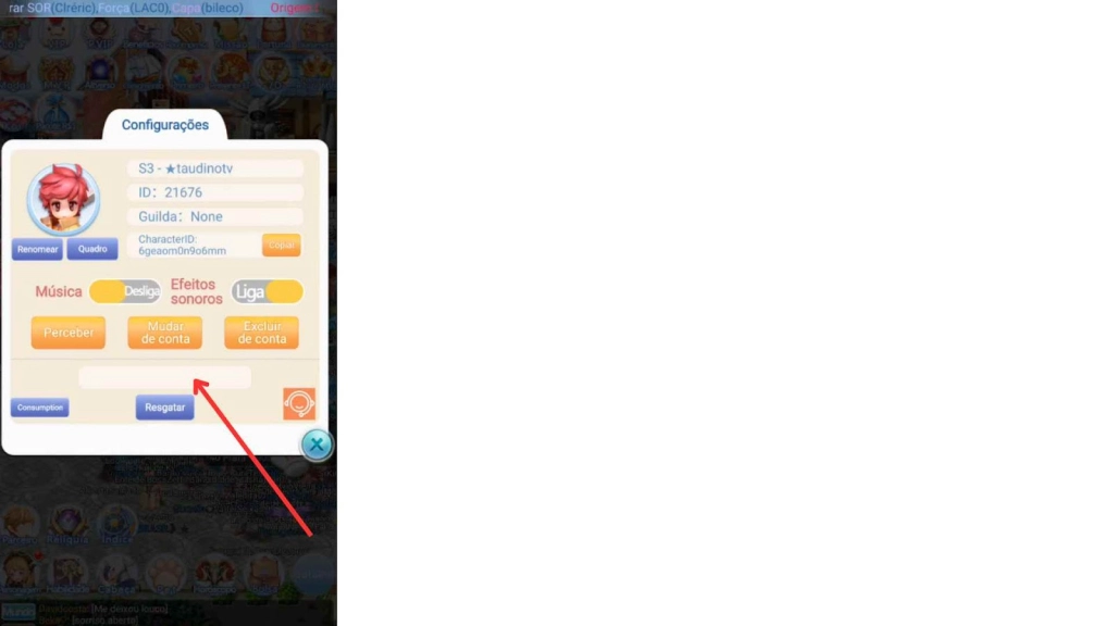 How to Redeem Codes in Saga Das Runas