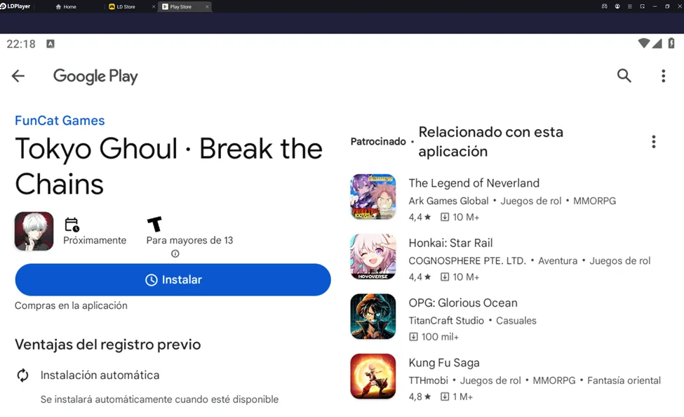 ¡Descubre el Nuevo Juego GRATIS de Tokyo Ghoul: Break the Chains!