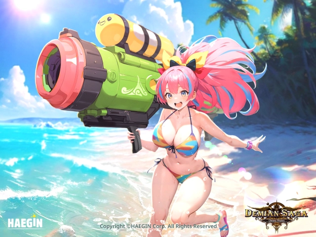 Ileana, the Brave Girl on the Beach Appears in “Demian Saga”!