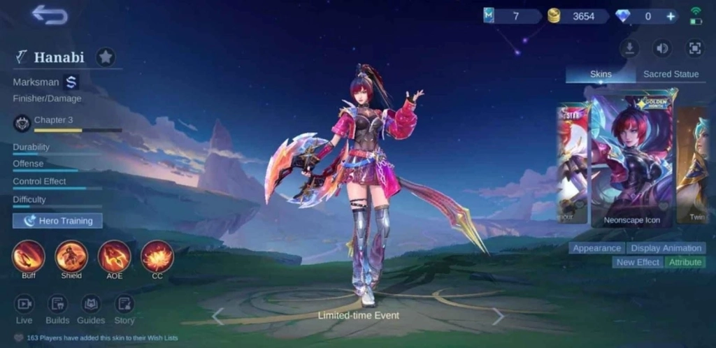 MLBB Hanabi Overview MLBB Hanabi Overview