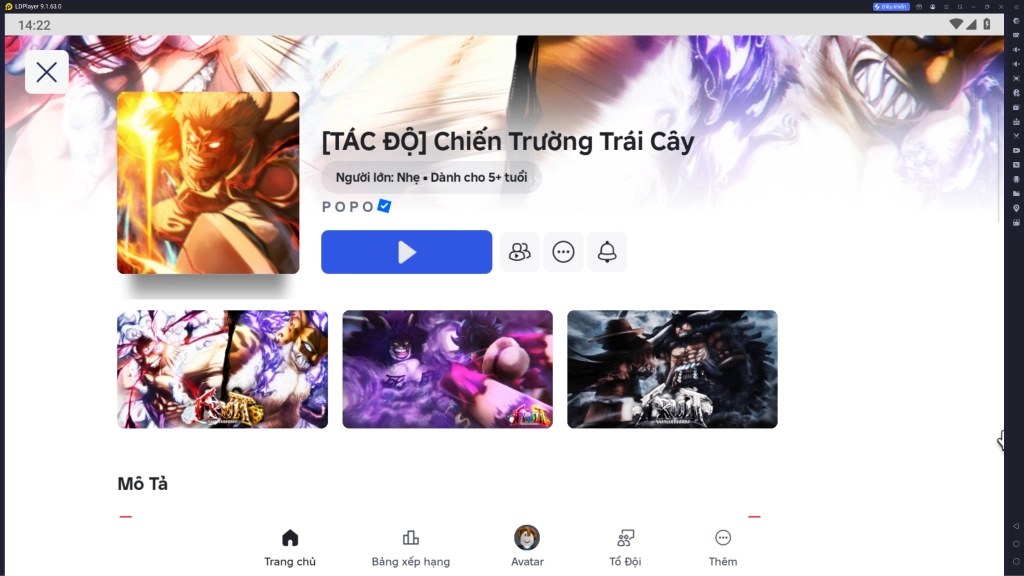 Full bộ code Roblox VNG: Fruits Battlegrounds - Hướng dẫn cách nhập chi tiết