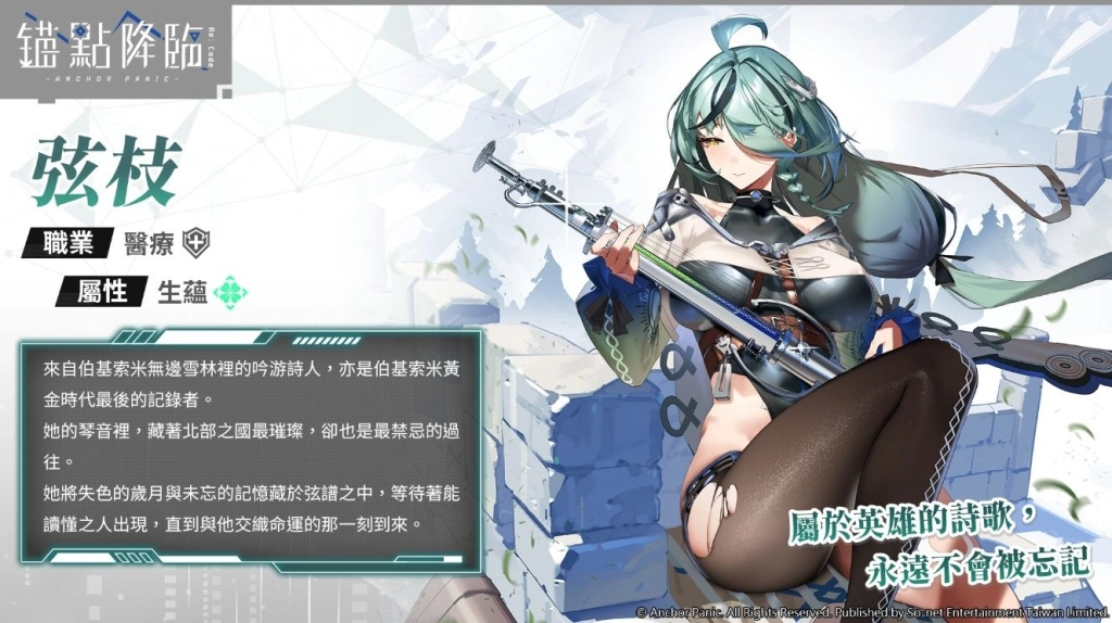 《錨點降臨 Re：Code》2.8版本 SSR戰員「瞳光」、「弦枝」雙登場