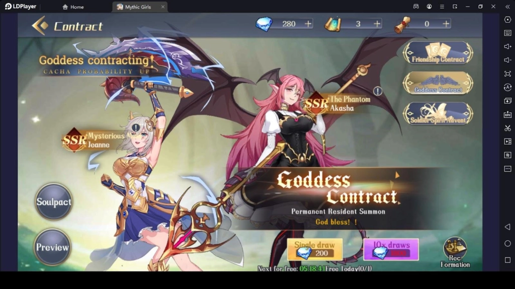Character Summoning