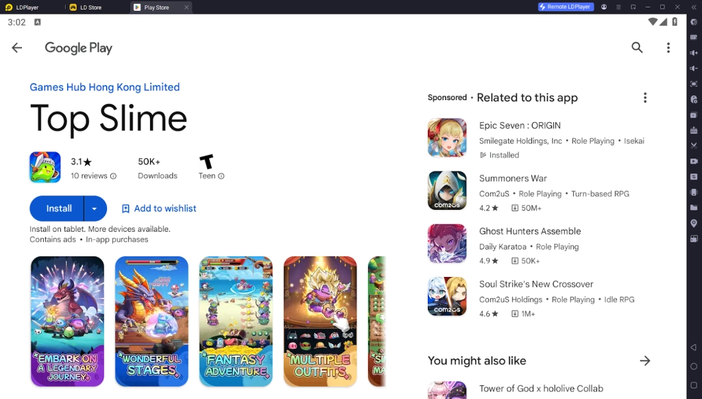 Play Top Slime on PC 4