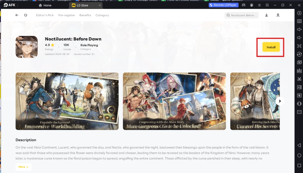 How to Download and Play Noctilucent: Before Dawn on PC - Beginners Guide