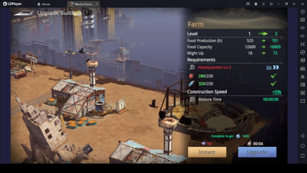 Make Sure that You Upgrade the Buildings Make Sure that You Upgrade the Buildings