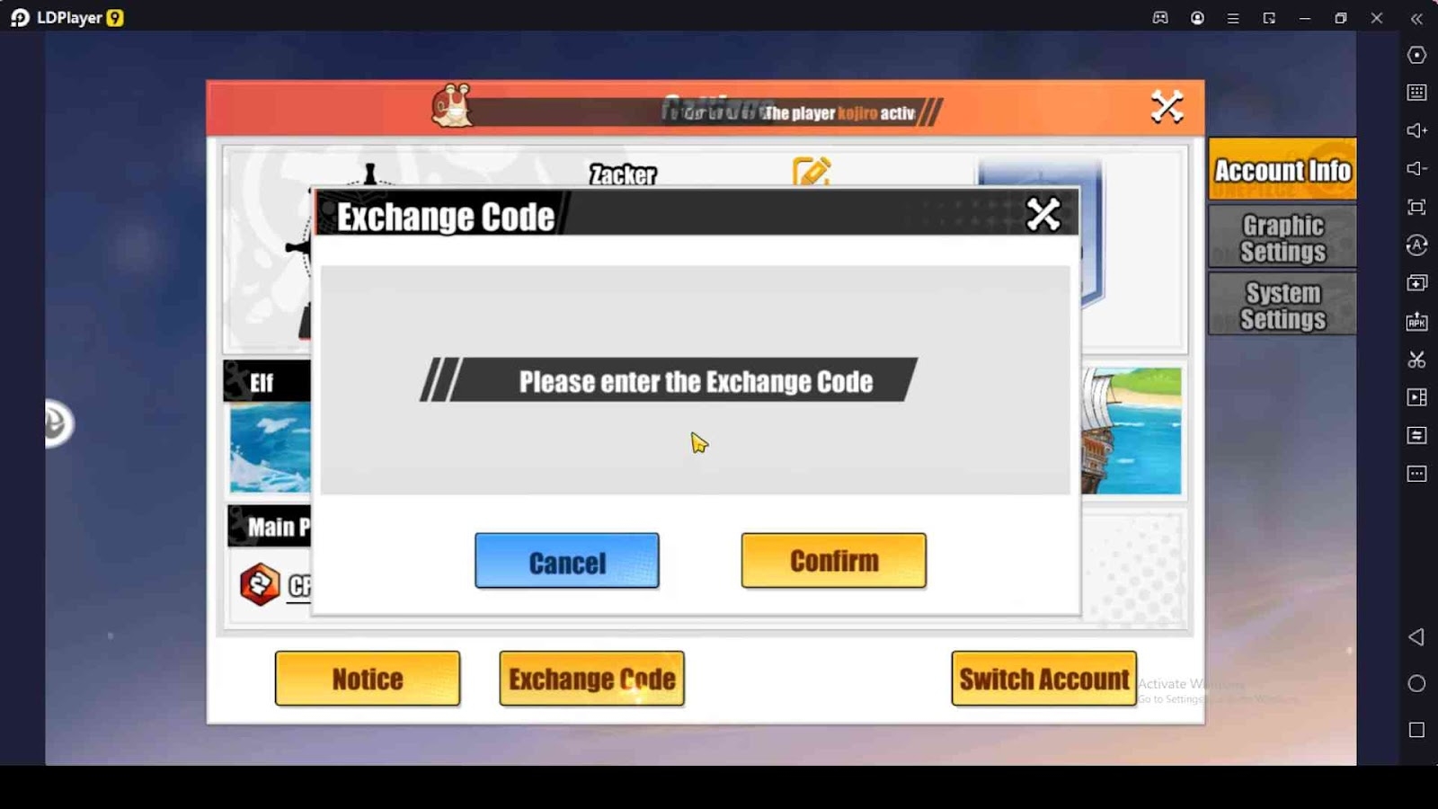 Marine Hunter Codes