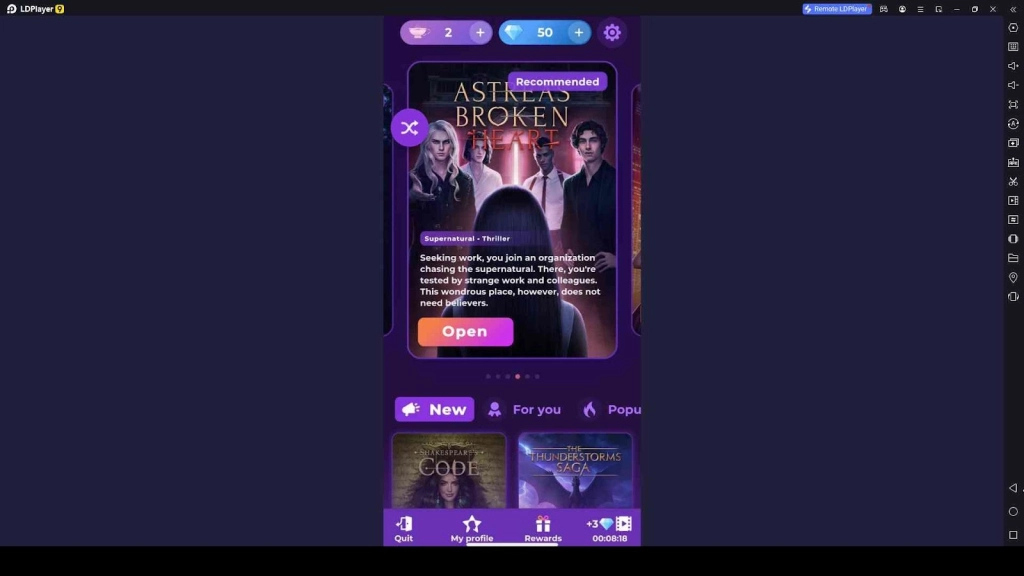 Choose the Story to Start&nbsp;