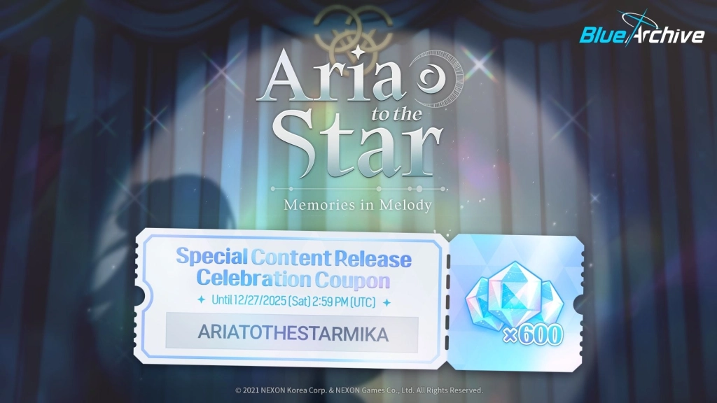 Blue Archive แจก Giftcode 2025 ใหม่ล่าสุด!! พร้อมวิธีรับ