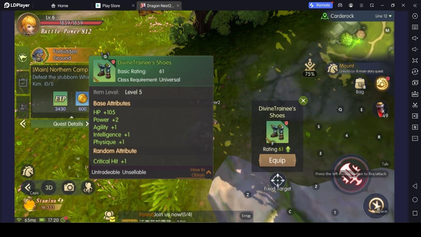 Equipment Refining in Dragon Nest 2: Evolution