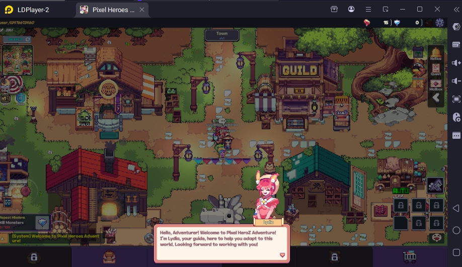 How to Download and Play Pixel Heroes Adventure : MMO on PC - Beginners Guide