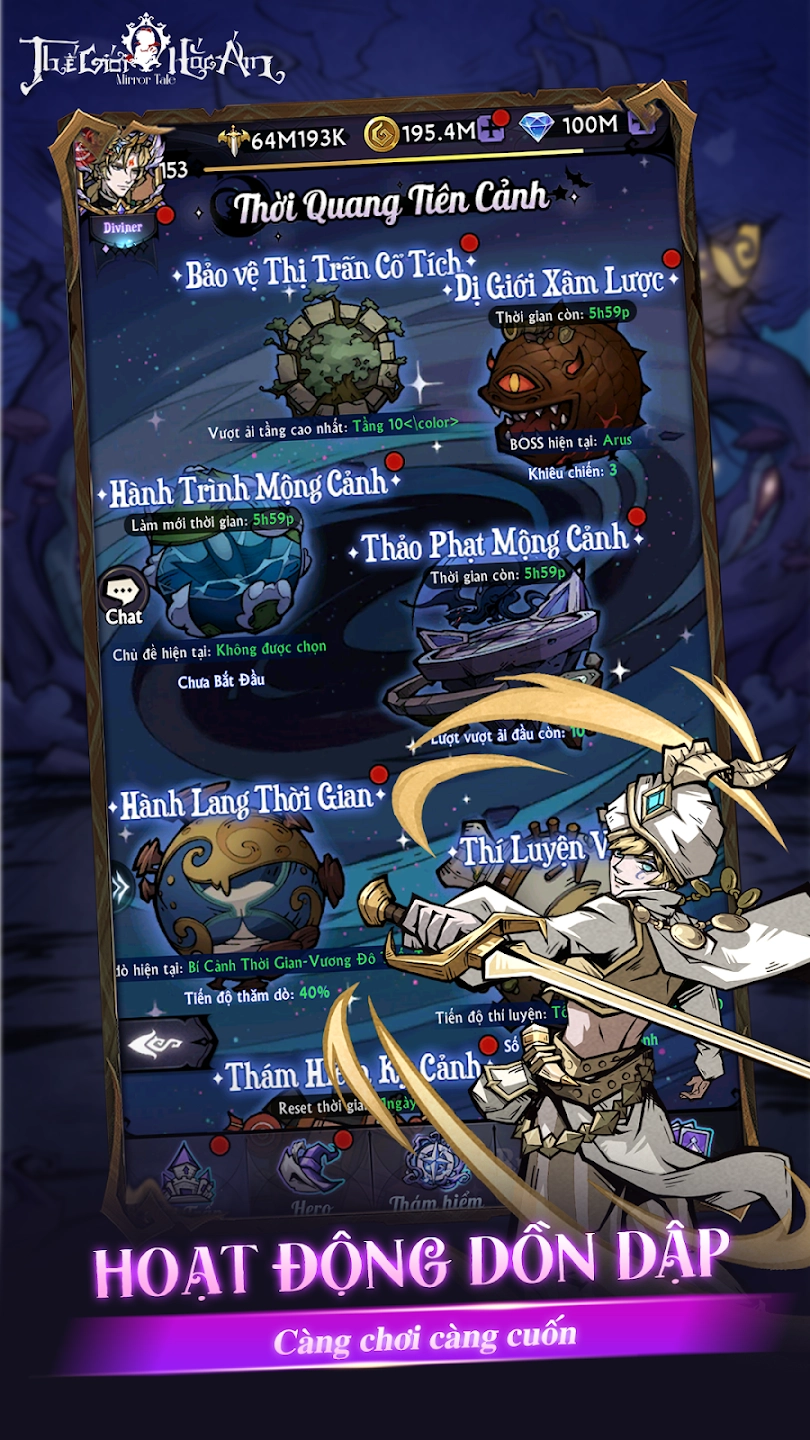 Full bộ code Mirror Tales: Thế Giới Hắc Ám - Hướng dẫn cách nhập chi tiết